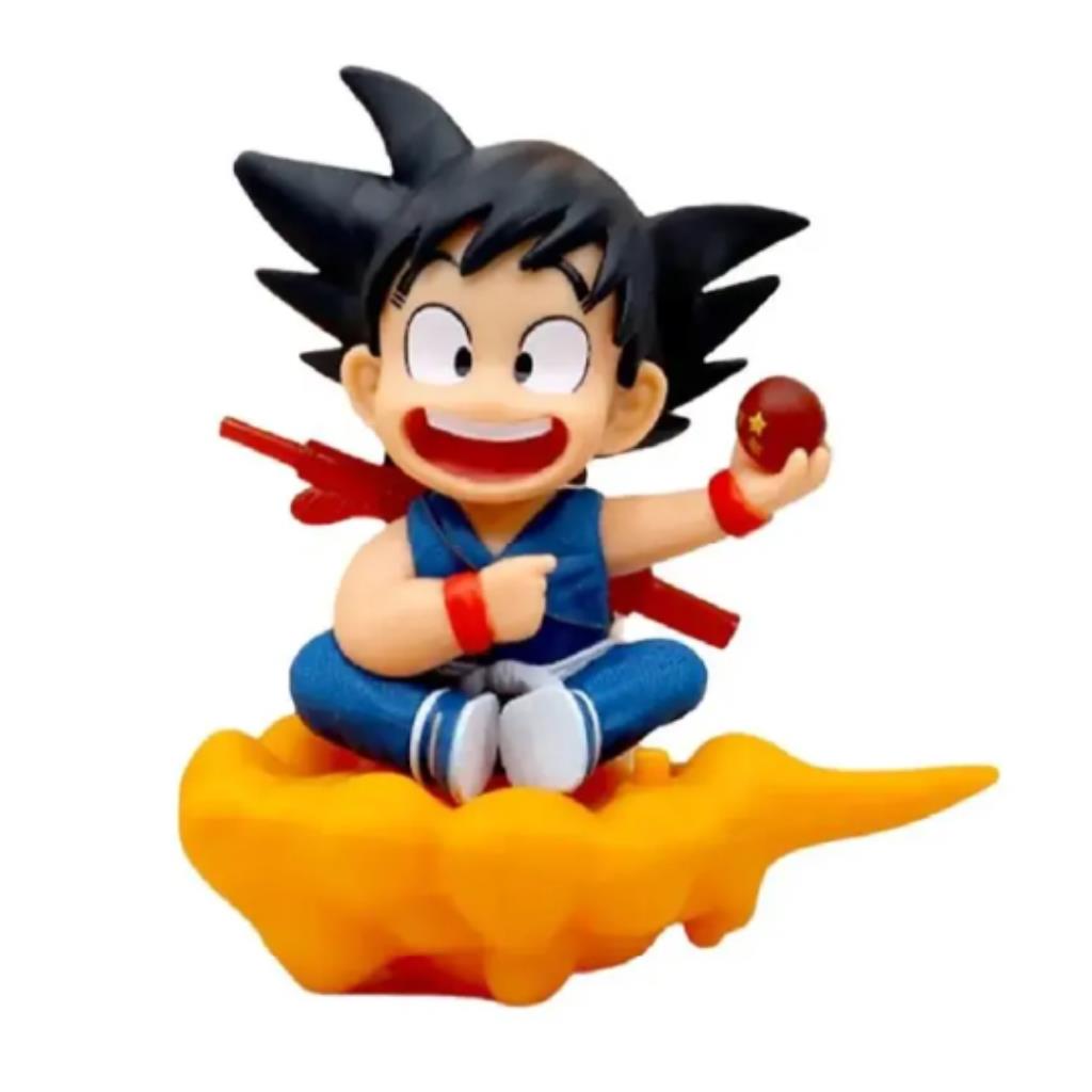 Dragon Ball Kid Goku Figure – Sitting on Flying Nimbus